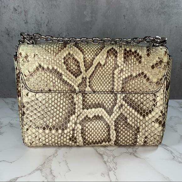 ❌SOLD❌ 🐍 Louis Vuitton Python Twist MM bag - Picture 2 of 16